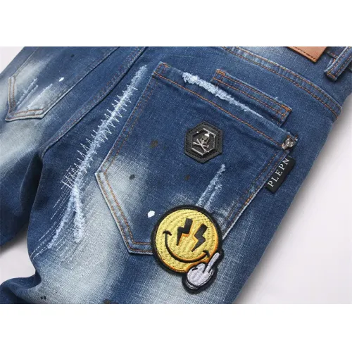 Replica Philipp Plein PP Jeans For Men #1483621 $48.00 USD for Wholesale