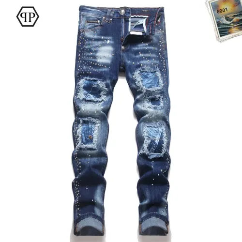Cheap Philipp Plein PP Jeans For Men #1483622, $$48.00 USD On Philipp Plein PP Jeans