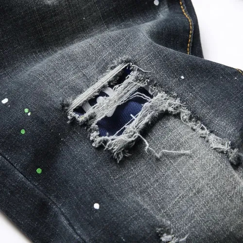 Replica Philipp Plein PP Jeans For Men #1483623 $48.00 USD for Wholesale
