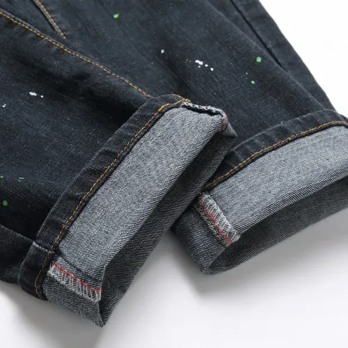 Replica Philipp Plein PP Jeans For Men #1483623 $48.00 USD for Wholesale