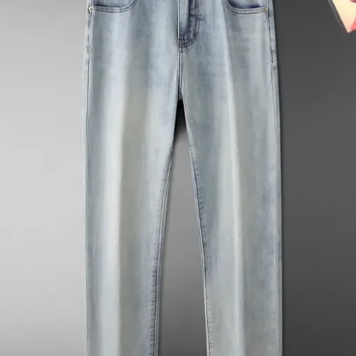 Replica Moncler Jeans For Men #1483686 $42.00 USD for Wholesale