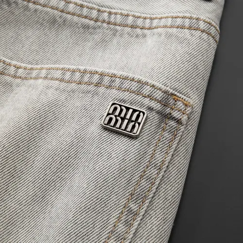 Replica MIU MIU Jeans For Men #1483698 $42.00 USD for Wholesale