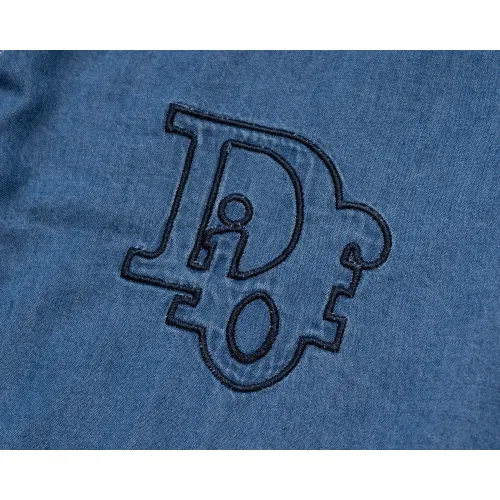 Replica Christian Dior Shirts Long Sleeved For Men #1483705 $45.00 USD for Wholesale