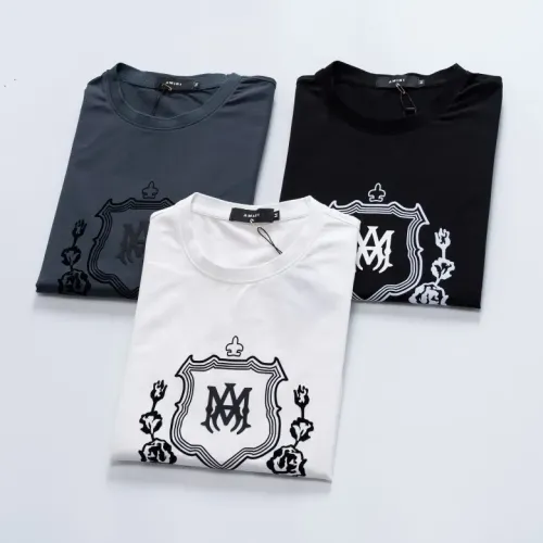 Replica Amiri T-Shirts Short Sleeved For Men #1483717 $27.00 USD for Wholesale