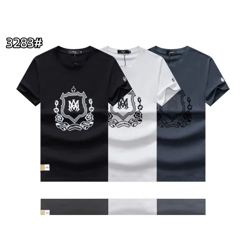 Replica Amiri T-Shirts Short Sleeved For Men #1483719 $27.00 USD for Wholesale
