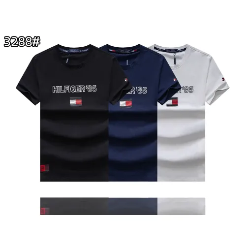 Replica Tommy Hilfiger TH T-Shirts Short Sleeved For Men #1483738 $27.00 USD for Wholesale