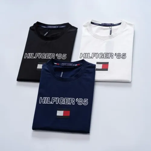 Replica Tommy Hilfiger TH T-Shirts Short Sleeved For Men #1483738 $27.00 USD for Wholesale