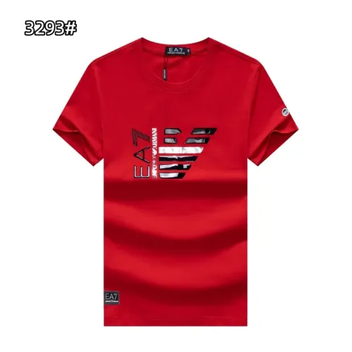 Cheap Armani T-Shirts Short Sleeved For Men #1483754, $$27.00 USD On Armani T-Shirts