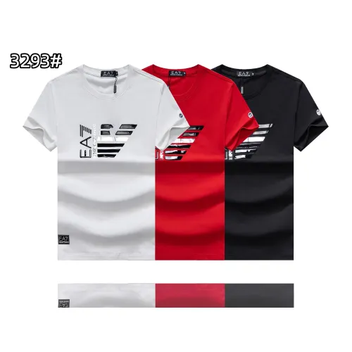 Replica Armani T-Shirts Short Sleeved For Men #1483754 $27.00 USD for Wholesale