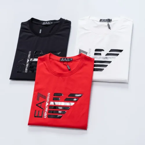 Replica Armani T-Shirts Short Sleeved For Men #1483754 $27.00 USD for Wholesale