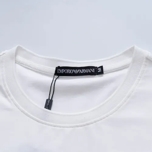 Replica Armani T-Shirts Short Sleeved For Men #1483758 $27.00 USD for Wholesale