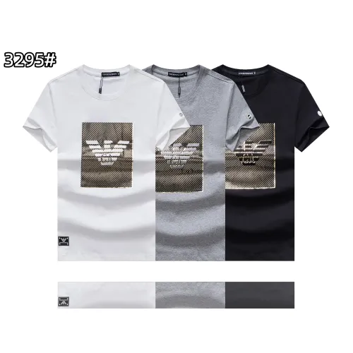 Replica Armani T-Shirts Short Sleeved For Men #1483760 $27.00 USD for Wholesale