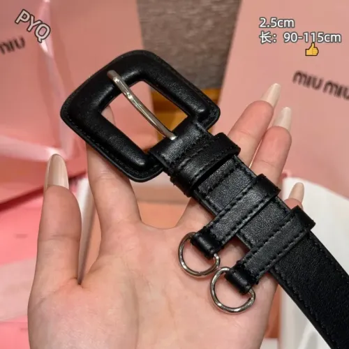Replica MIU MIU AAA Quality Belts For Women #1483852 $68.00 USD for Wholesale