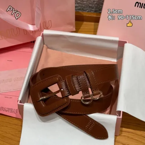 Replica MIU MIU AAA Quality Belts For Women #1483854 $68.00 USD for Wholesale
