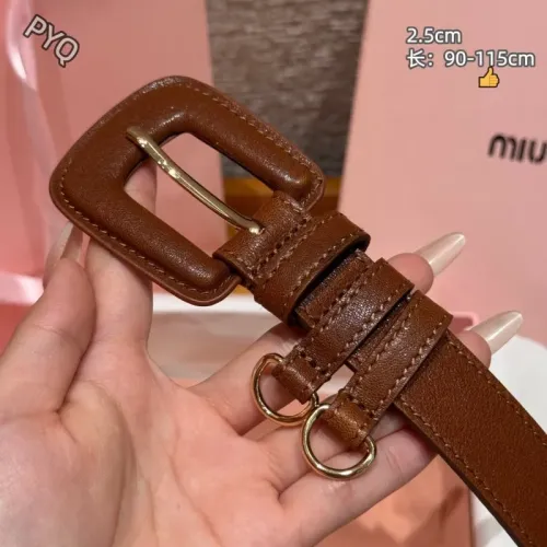 Replica MIU MIU AAA Quality Belts For Women #1483854 $68.00 USD for Wholesale