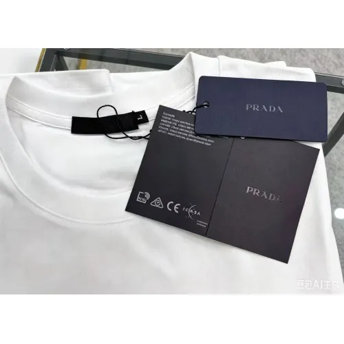 Replica Prada T-Shirts Short Sleeved For Men #1483857 $32.00 USD for Wholesale