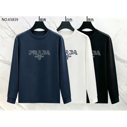 Replica Prada Hoodies Long Sleeved For Men #1483888 $40.00 USD for Wholesale