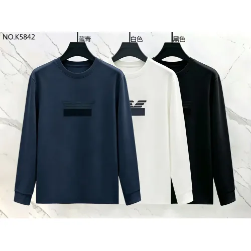 Replica Armani Hoodies Long Sleeved For Men #1483983 $40.00 USD for Wholesale