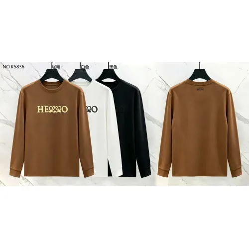 Replica LOEWE Hoodies Long Sleeved For Men #1483992 $40.00 USD for Wholesale
