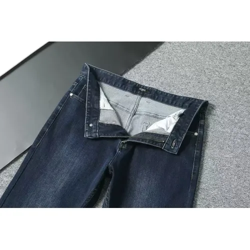 Replica Fendi Jeans For Men #1483998 $45.00 USD for Wholesale