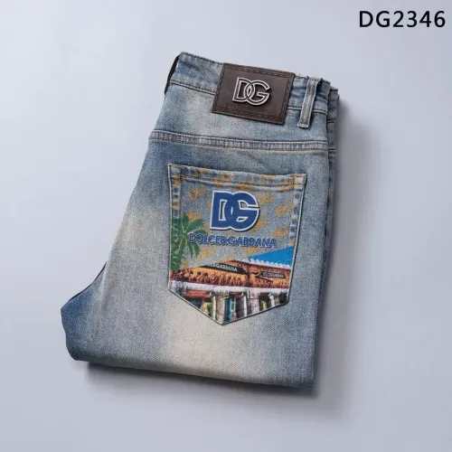 Cheap Dolce &amp; Gabbana D&amp;G Jeans For Men #1483999, $$45.00 USD On Dolce &amp; Gabbana D&amp;G Jeans