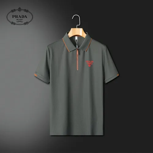 Cheap Prada T-Shirts Short Sleeved For Men #1484028, $$42.00 USD On Prada T-Shirts