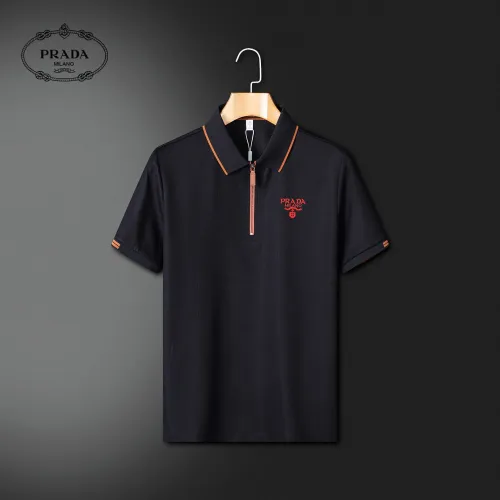 Cheap Prada T-Shirts Short Sleeved For Men #1484030, $$42.00 USD On Prada T-Shirts