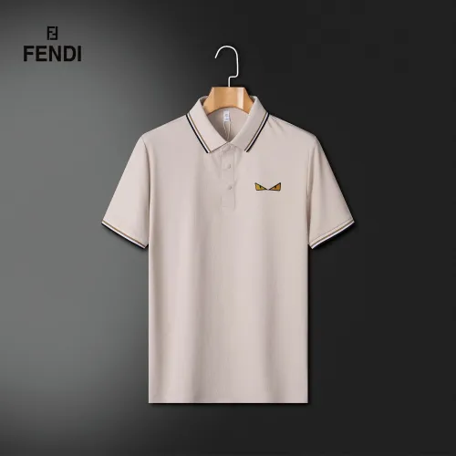 Cheap Fendi T-Shirts Short Sleeved For Men #1484057, $$42.00 USD On Fendi T-Shirts