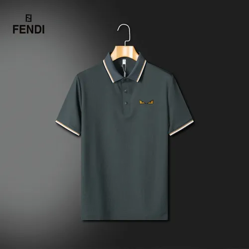 Cheap Fendi T-Shirts Short Sleeved For Men #1484058, $$42.00 USD On Fendi T-Shirts