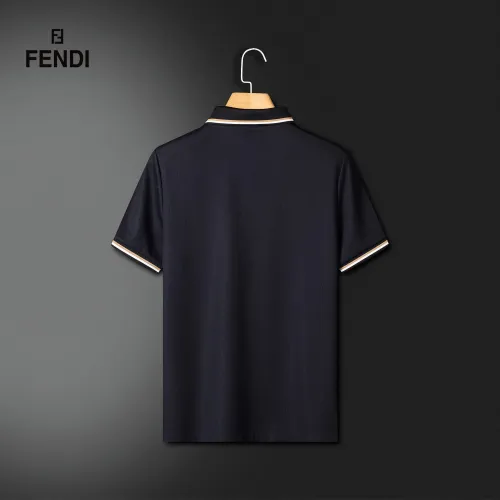Replica Fendi T-Shirts Short Sleeved For Men #1484060 $42.00 USD for Wholesale
