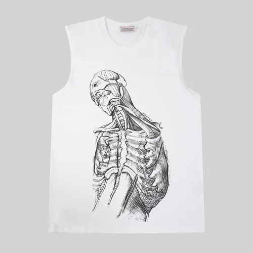 Cheap Alexander McQueen T-shirts Sleeveless For Unisex #1484124, $$29.00 USD On Alexander McQueen T-shirts