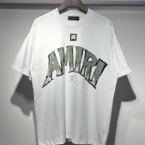 Cheap Amiri T-Shirts Short Sleeved For Unisex #1484132, $$32.00 USD On Amiri T-Shirts