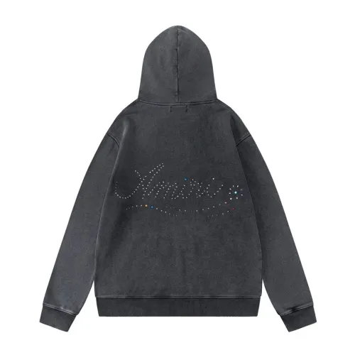 Replica Amiri Hoodies Long Sleeved For Unisex #1484144 $72.00 USD for Wholesale