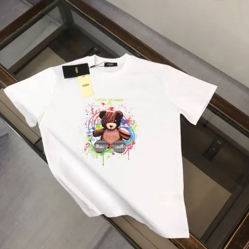 Cheap Fendi T-Shirts Short Sleeved For Men #1484148, $$45.00 USD On Fendi T-Shirts