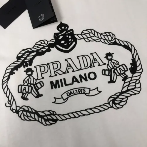 Replica Prada T-Shirts Short Sleeved For Men #1484166 $45.00 USD for Wholesale