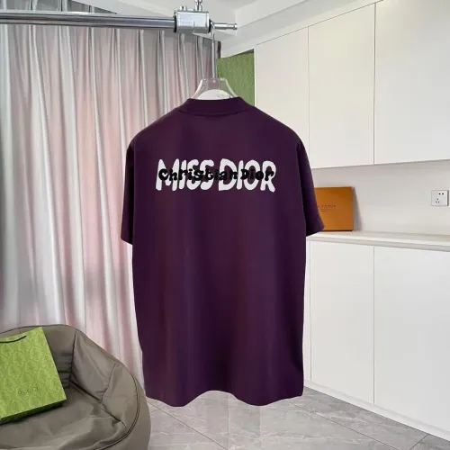 Replica Christian Dior T-Shirts Short Sleeved For Unisex #1484177 $42.00 USD for Wholesale