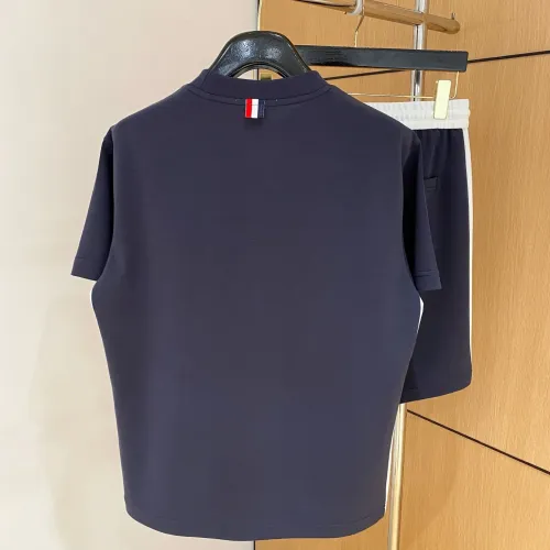 Replica Thom Browne TB Tracksuits Short Sleeved For Men #1484289 $105.00 USD for Wholesale