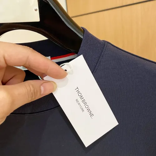Replica Thom Browne TB Tracksuits Short Sleeved For Men #1484289 $105.00 USD for Wholesale