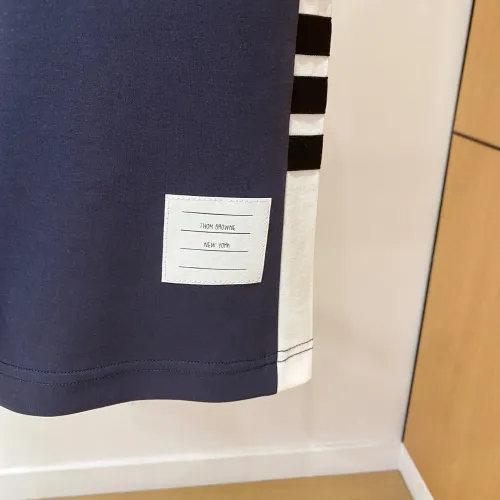 Replica Thom Browne TB Tracksuits Short Sleeved For Men #1484289 $105.00 USD for Wholesale