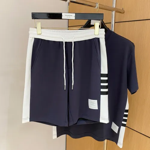 Replica Thom Browne TB Tracksuits Short Sleeved For Men #1484289 $105.00 USD for Wholesale