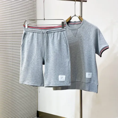 Replica Thom Browne TB Tracksuits Short Sleeved For Unisex #1484314 $118.00 USD for Wholesale