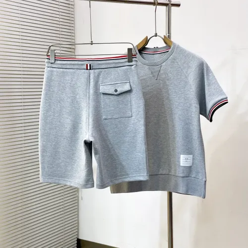 Replica Thom Browne TB Tracksuits Short Sleeved For Unisex #1484314 $118.00 USD for Wholesale