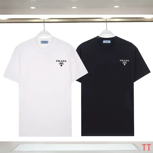 Replica Prada T-Shirts Short Sleeved For Unisex #1484332 $32.00 USD for Wholesale