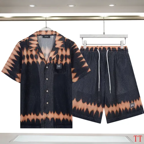 Cheap Amiri Tracksuits Short Sleeved For Men #1484370, $$72.00 USD On Amiri Tracksuits