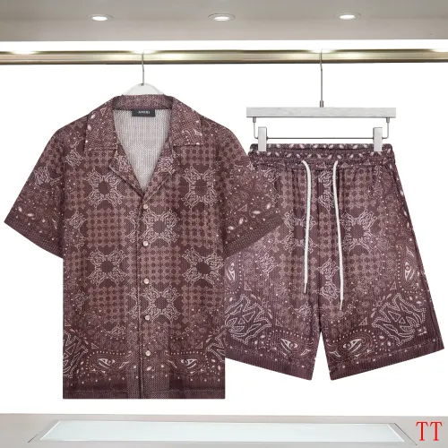Cheap Amiri Tracksuits Short Sleeved For Men #1484372, $$72.00 USD On Amiri Tracksuits