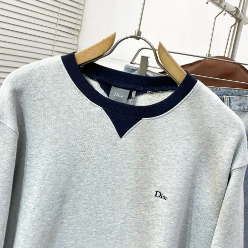 Replica Christian Dior Hoodies Long Sleeved For Unisex #1484455 $80.00 USD for Wholesale