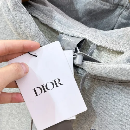 Replica Christian Dior Hoodies Long Sleeved For Unisex #1484457 $85.00 USD for Wholesale