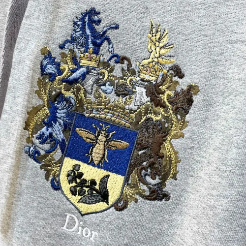 Replica Christian Dior Hoodies Long Sleeved For Unisex #1484457 $85.00 USD for Wholesale