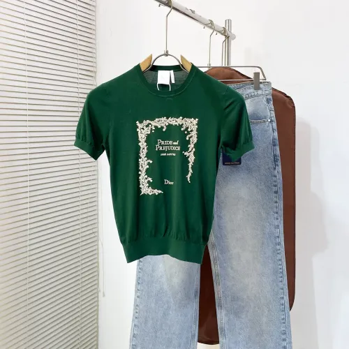 Cheap Christian Dior T-Shirts Short Sleeved For Women #1484461, $$100.00 USD On Christian Dior T-Shirts