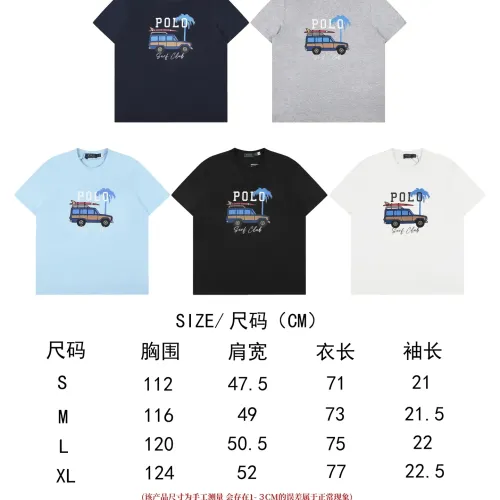 Replica Ralph Lauren Polo T-Shirts Short Sleeved For Unisex #1484473 $32.00 USD for Wholesale